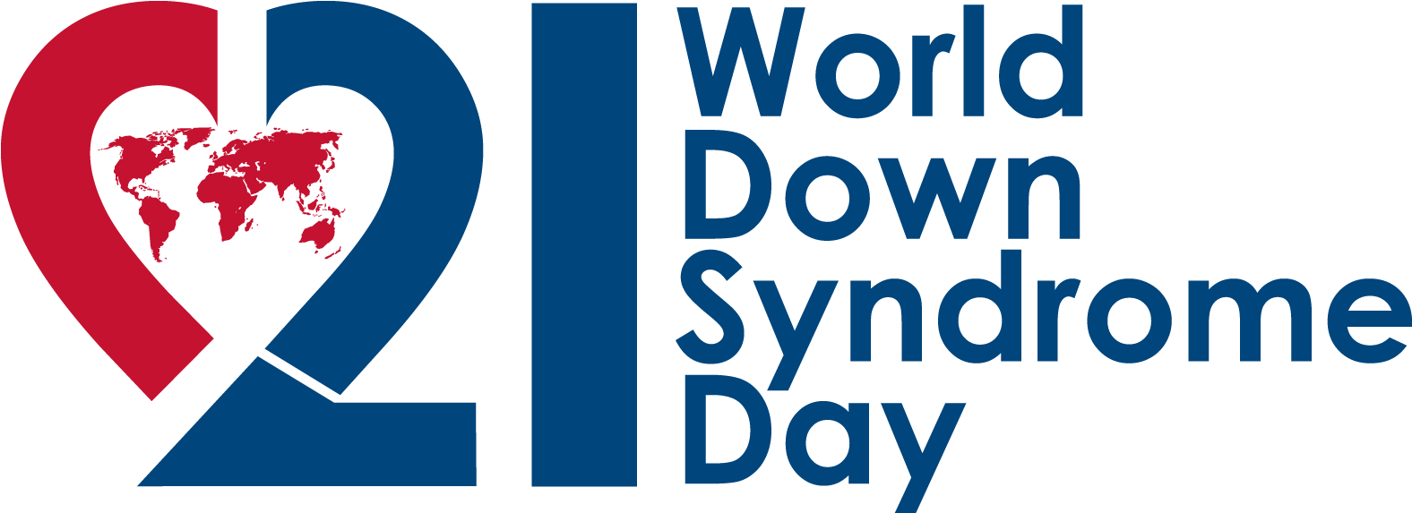World Down Syndrome Day Logo - World Down Syndrome Day 2018 (1732x709), Png Download