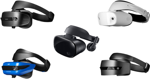 Vr Headsets - Wmr Headsets (500x400), Png Download