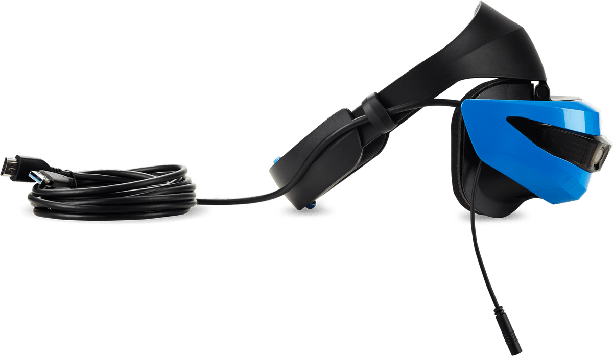 Acer Mixed Reality Headset With Controllers - Acer Mixed Reality Headset Lenovo (1200x697), Png Download