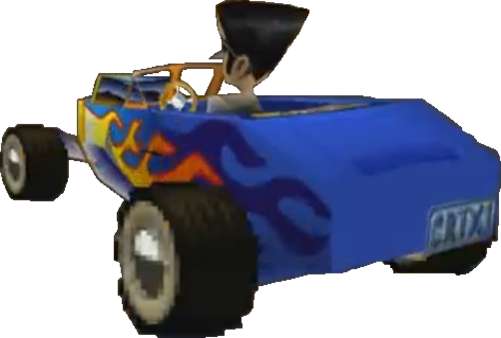 Crash Bandicoot 3 Warped Hot Rod Lab Assistant - 2017 Lab Assistant Crash (501x338), Png Download