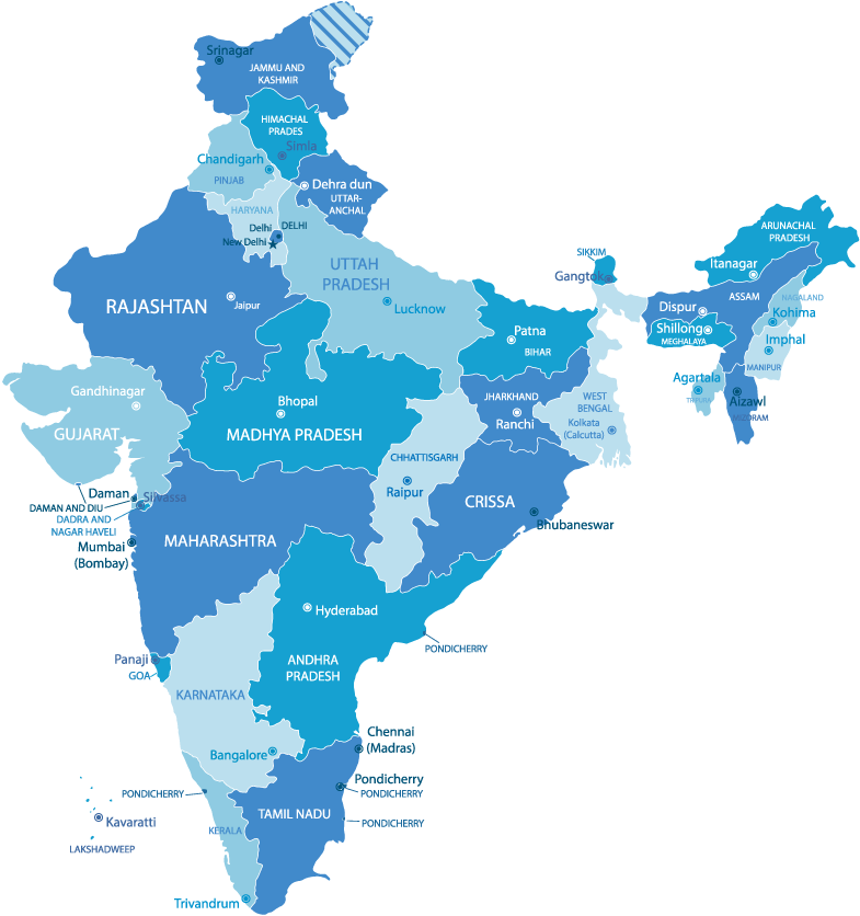India Map - Ntpc In India Map (800x867), Png Download