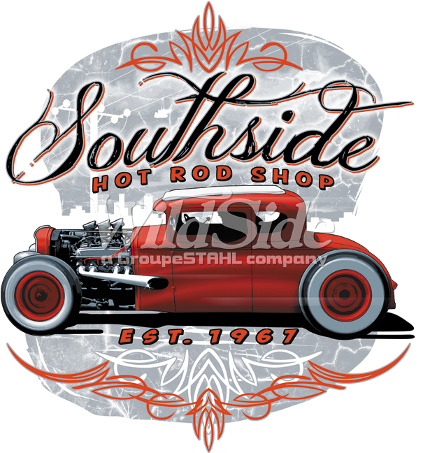 Southside Hot Rod Shop - South Side Hot Rod Shop Tanktop Classic Car Garage (675x675), Png Download