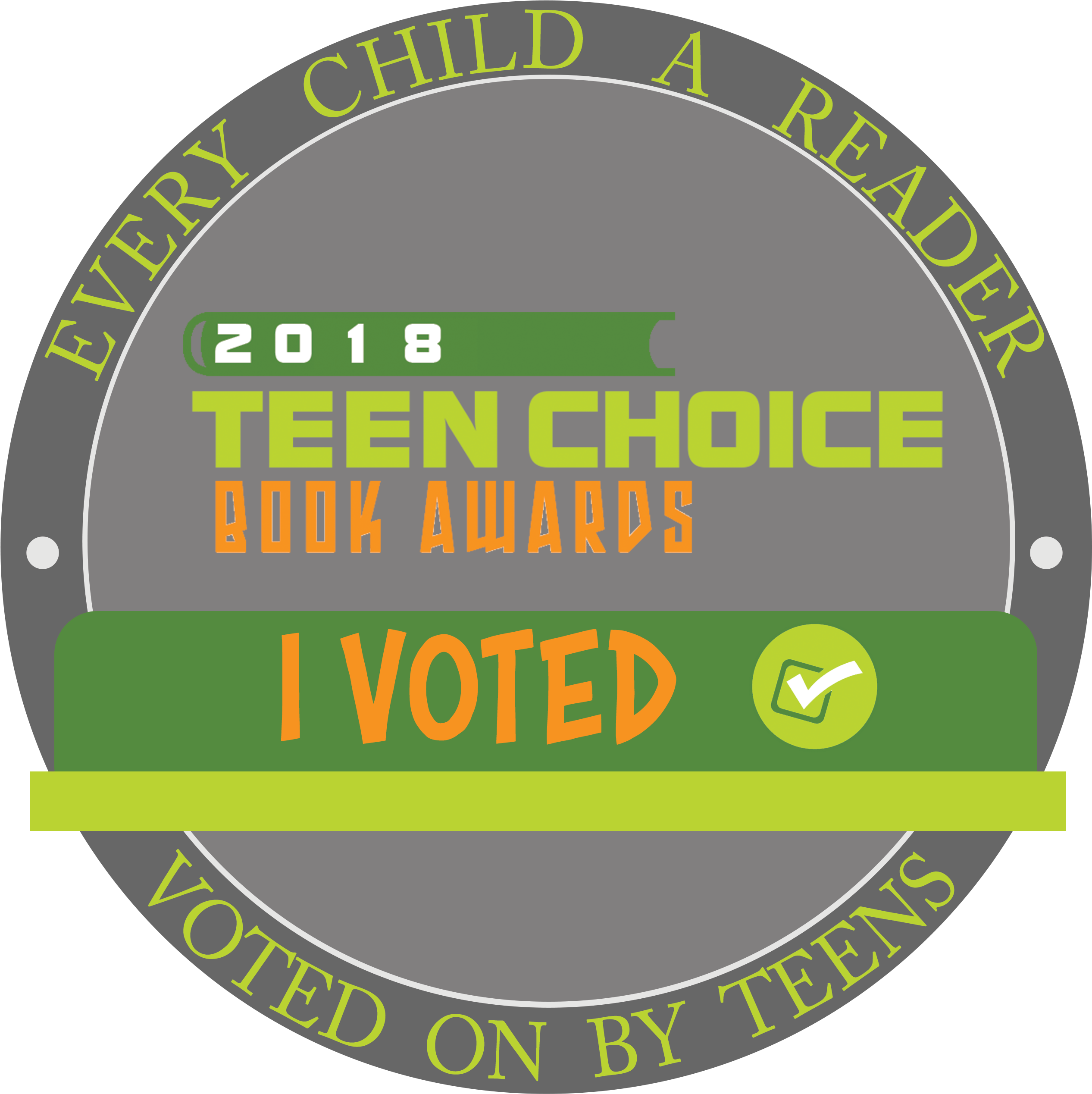 I Voted Badge I Voted Badge Teen - .org (2660x2660), Png Download