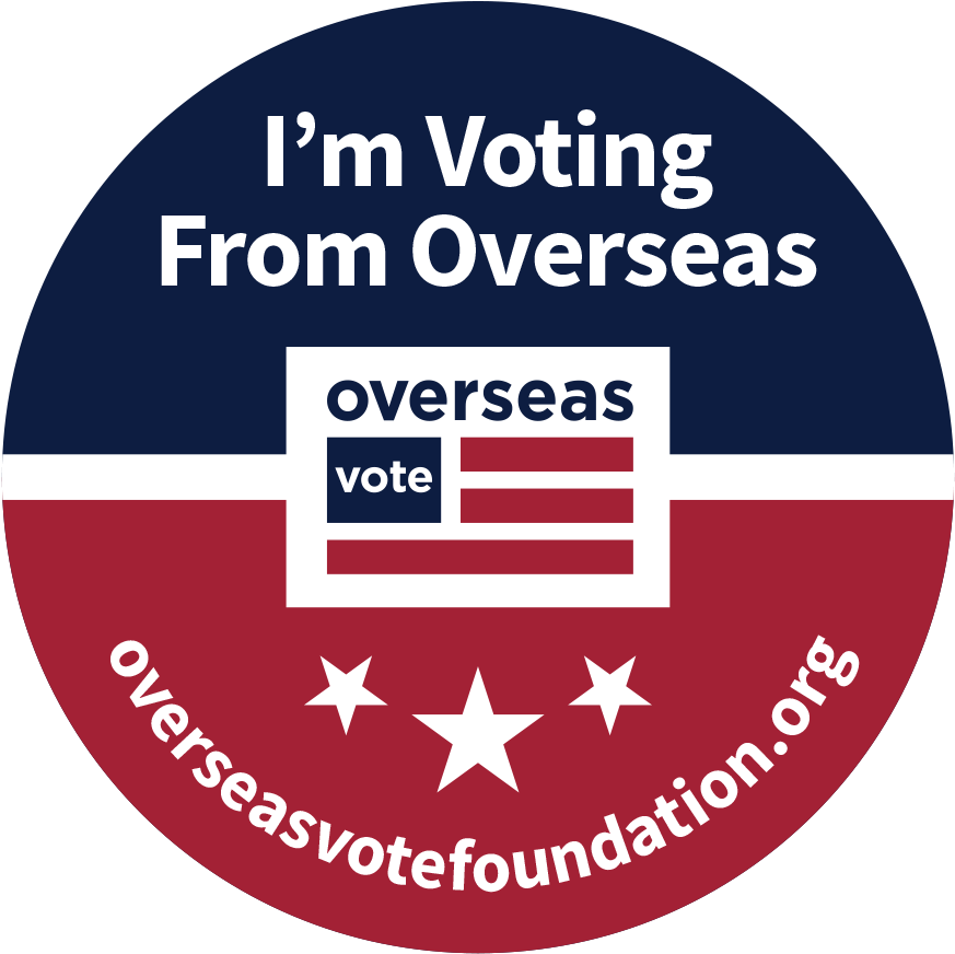 I'm Voting From Overseas - New York City (905x886), Png Download