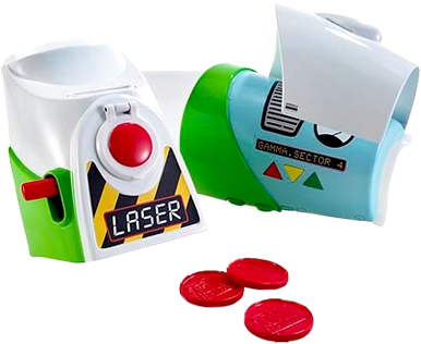 Disney Toy Story Buzz Lightyear Space Ranger Buzz Cuffs - Disney Toy Story Buzz Lightyear Space Ranger Cuff Disc (400x400), Png Download