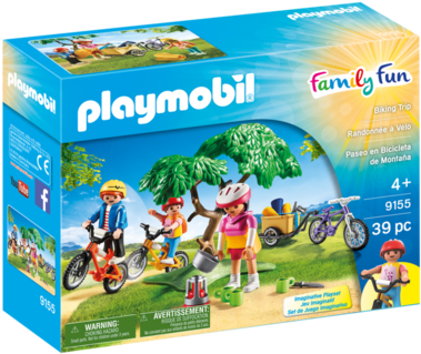 Playmobil 9155 - Biking Trip - Playmobil 9155 (480x336), Png Download