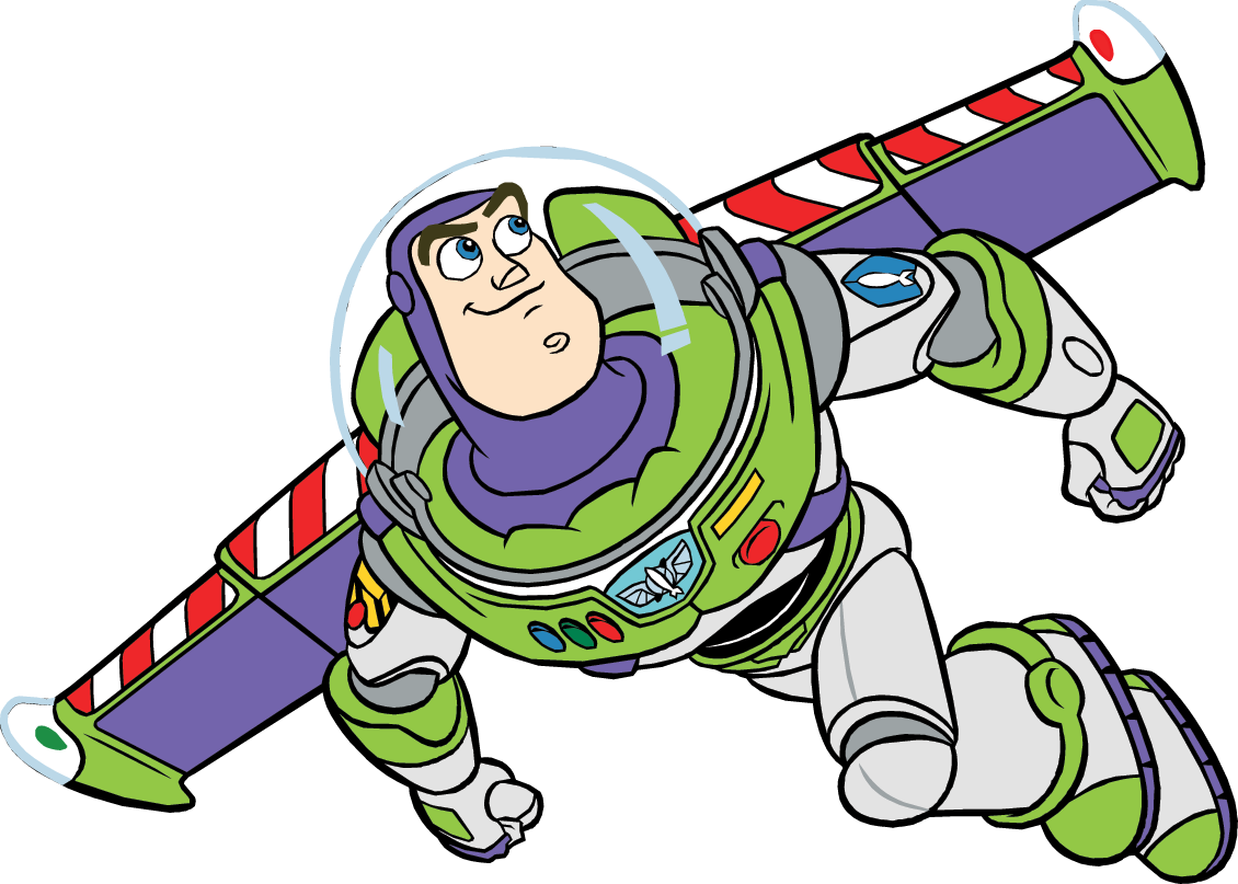 Nice Toy Story - Clip Art Buzz Light Year (1130x807), Png Download