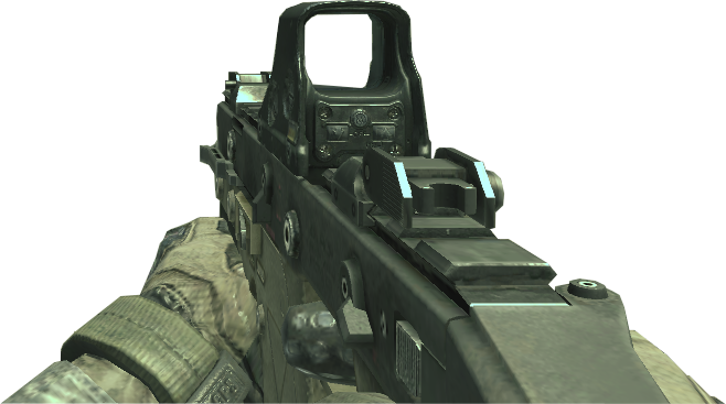 Vector Holographic Sight Mw2 - Reflector Sight (658x367), Png Download