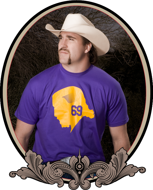 Mullet Mullitia - Jared Allen Mullet (627x776), Png Download