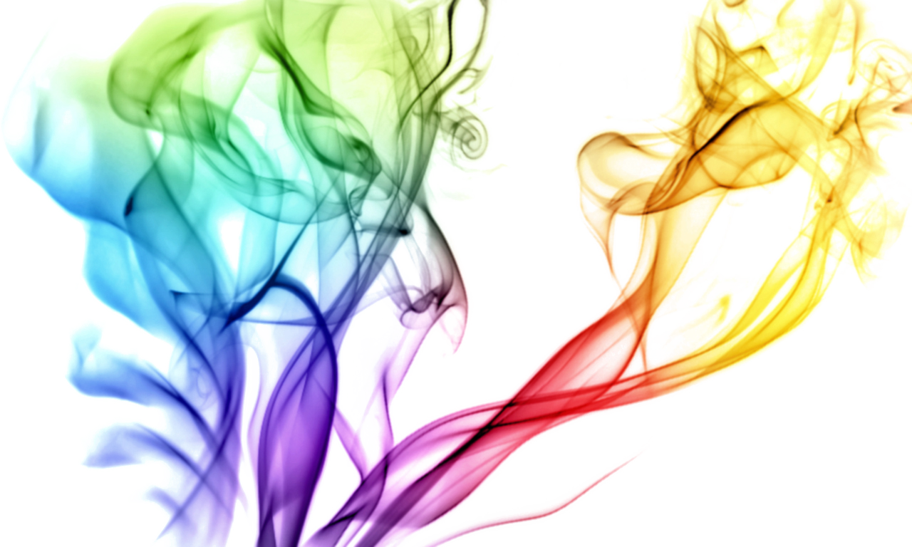 Trippy Smoke Png Image - Rainbow Smoke Png Transparent (1280x768), Png Download