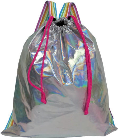 Iscream Holographic Tween Backpack - Drawstring (550x550), Png Download