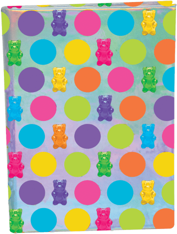 Picture Of Gummy Bears Holographic Journal - Gummy Bear (550x550), Png Download