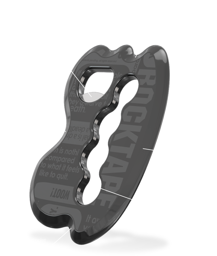 Get Your Own Rockblades Mullet - Carabiner (970x1129), Png Download