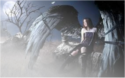 A Fallen Angel Is A Wicked Or Rebellious Angel - Tied Angel Wings (481x301), Png Download