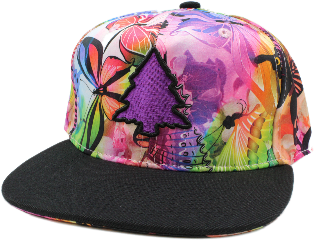 Fresh Trippy Butterflies - Baseball Cap (1296x864), Png Download