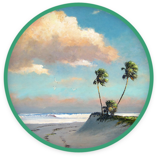 Upcoming Items - Florida Art (576x576), Png Download