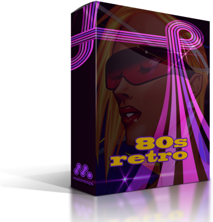 1980's Retro Classic Icons And Text - Retro Style (530x480), Png Download