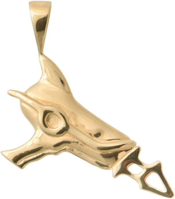 Ray Gun Necklace Charm - Necklace (1665x1800), Png Download