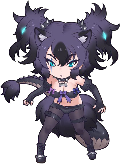 Cerberusoriginal - Kemono Friends (420x569), Png Download