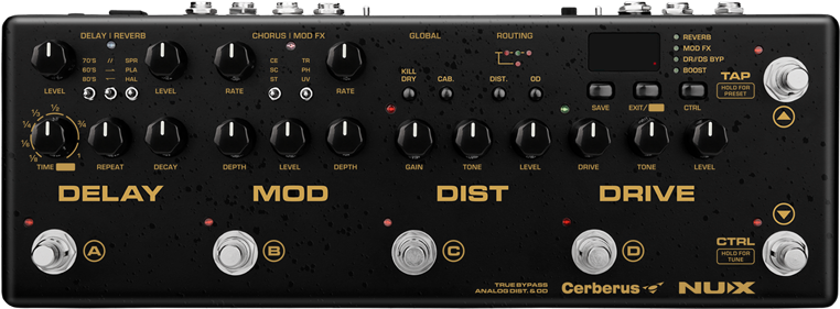 Prev Next - Nux Cerberus Integrated Effects & Controller (930x600), Png Download