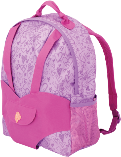 //s3 Ca Central - Our Generation Knapsack - Heart (600x600), Png Download