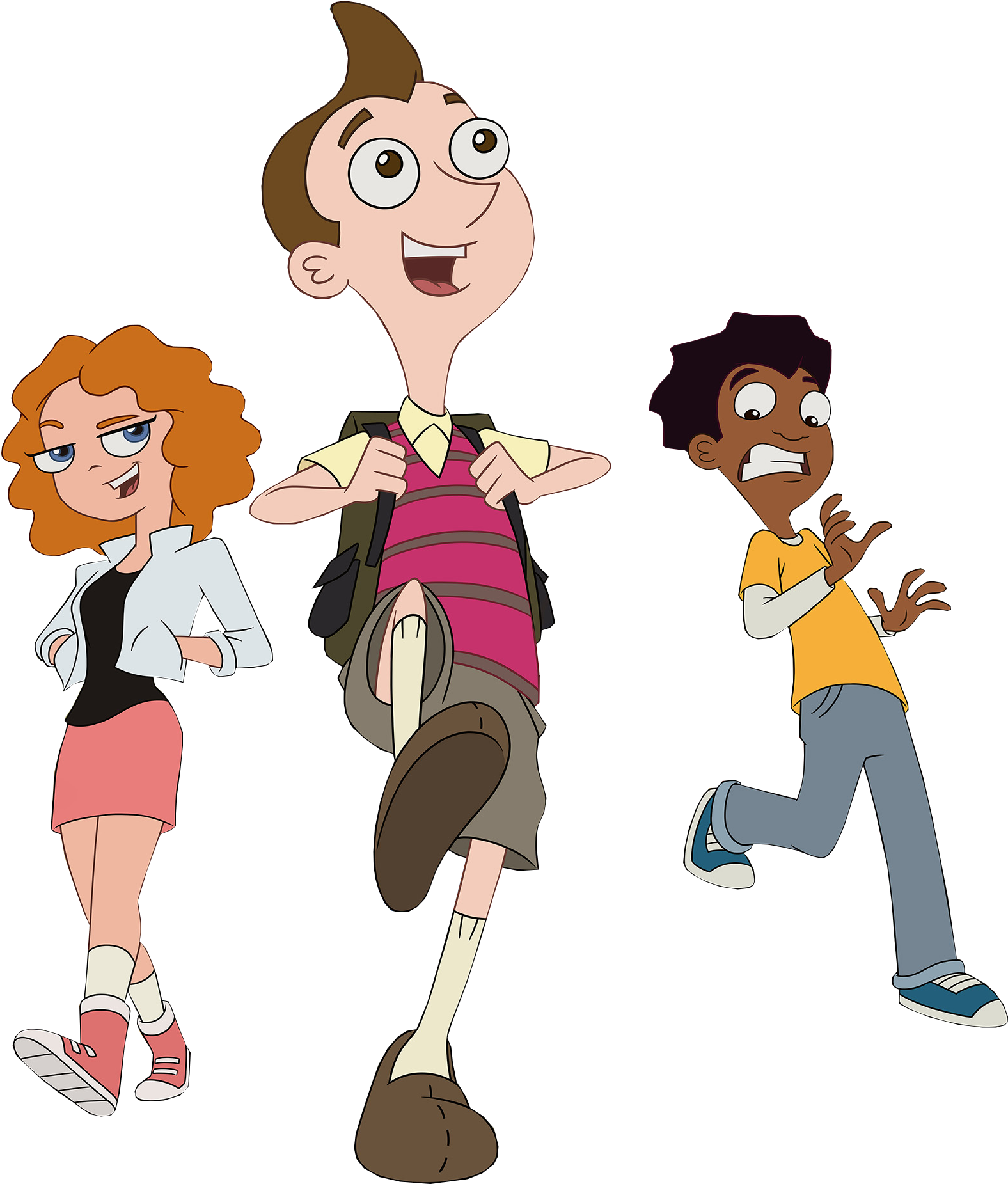 Trio - Ley De Milo Murphy (1664x1908), Png Download