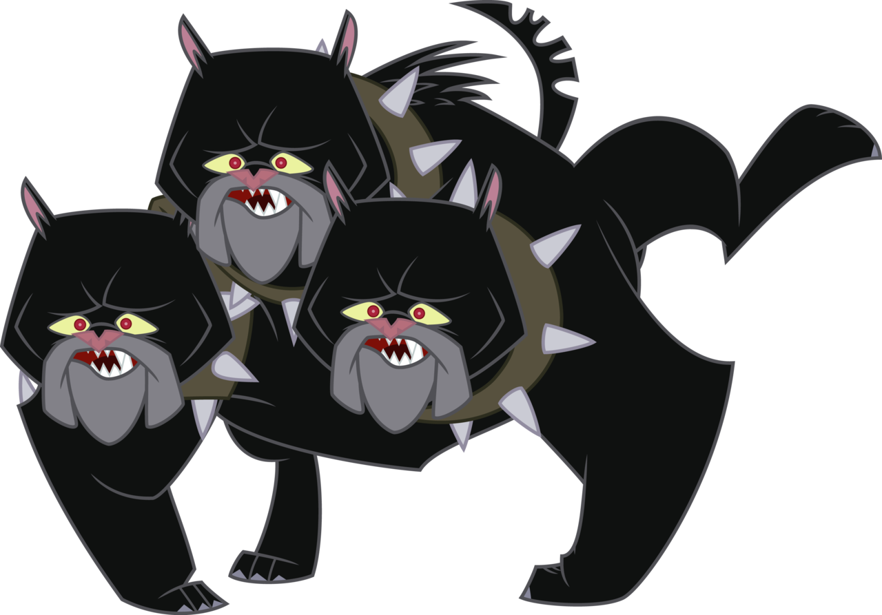 Tourniquetmuffin, Cerberus, Cerberus , Collar, Dog, - Cerberus My Little Pony (1280x893), Png Download