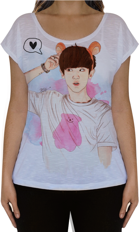 Camiseta Fullprint Chanyeol - Camisa De Santo Antonio (800x800), Png Download