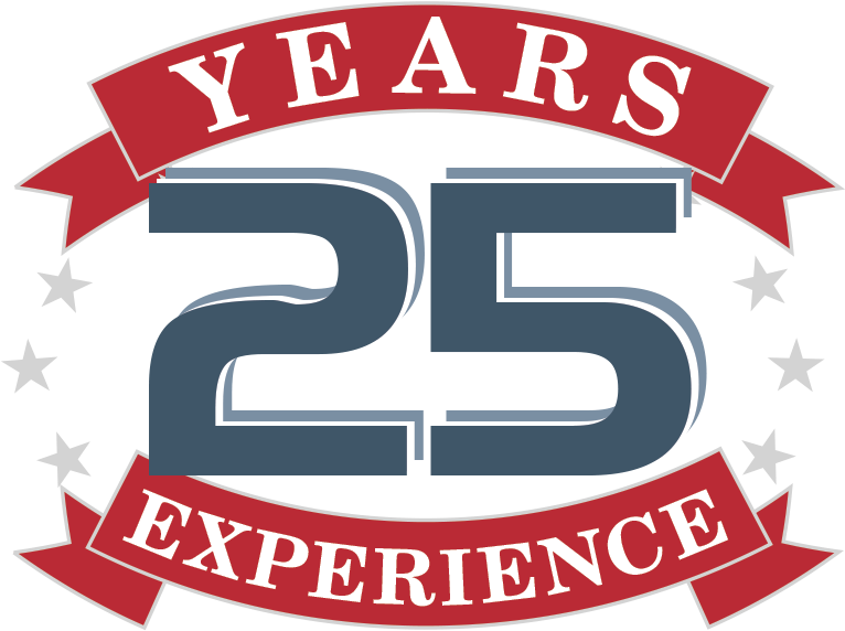 25 Years Auto Glass Experience - Birmingham City Badge (830x650), Png Download