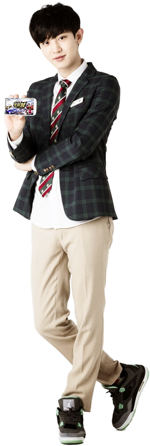 Amelindajens - Park Chanyeol School Uniform (720x1080), Png Download