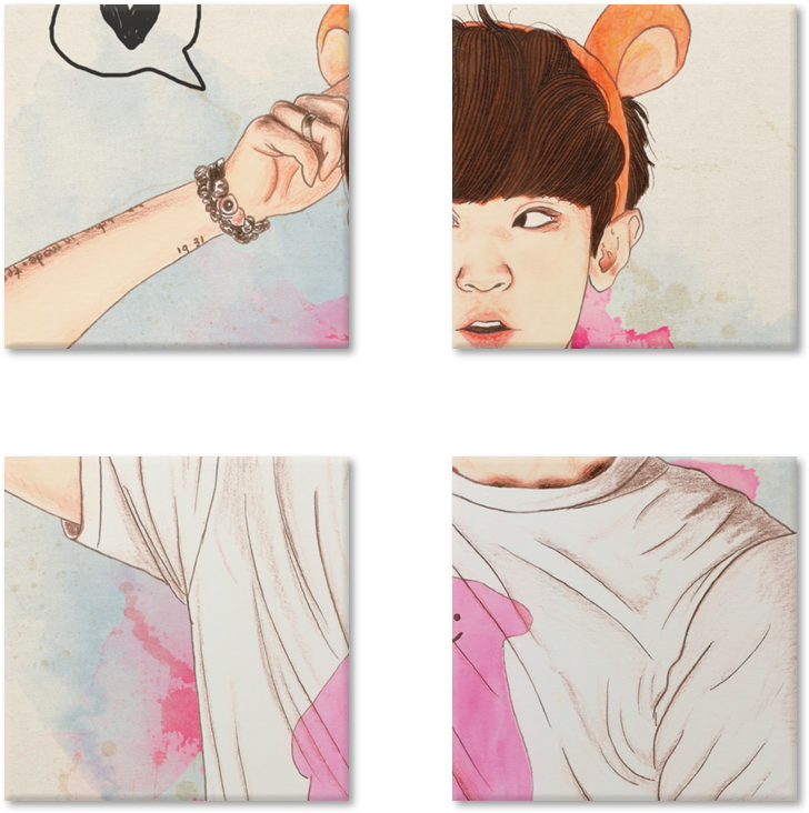 Magneto Chanyeol - Chanyeol (800x800), Png Download