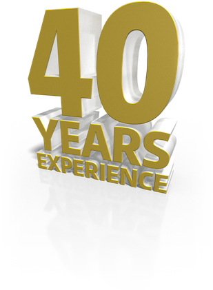 More Than 40 Years Of Engineering And Development - 40 Years 3d (320x429), Png Download