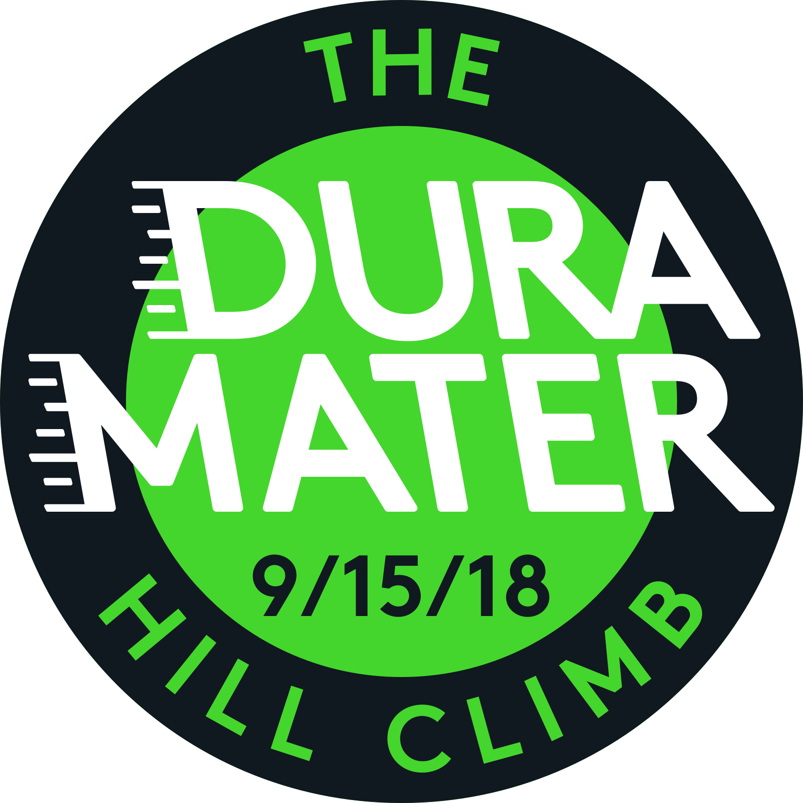 Dura Mater Hill Climb Route - Circle (1632x1632), Png Download