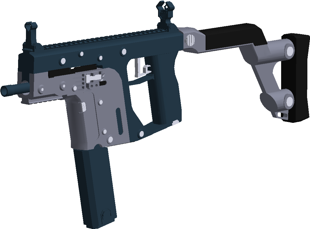 Kriss Vector - Kriss Vector Phantom Forces (1100x820), Png Download