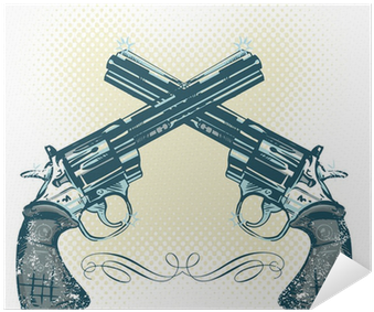 Revolver Gun Tattoo Designs (400x400), Png Download