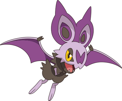 Important Notice Pokemon Shiny-noibat Is A Fictional - Noibat Transparent (425x351), Png Download