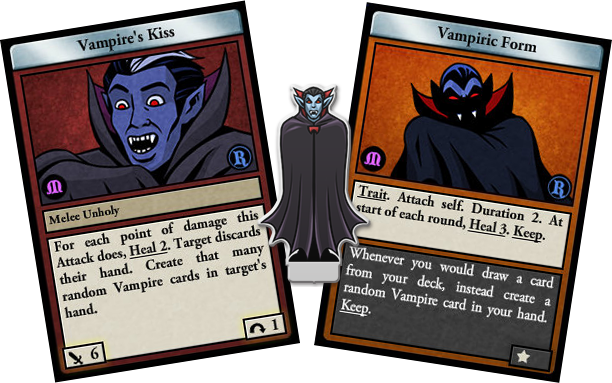 Teadora Swings At The Child With Her Silver Saber, - Vampire (612x383), Png Download