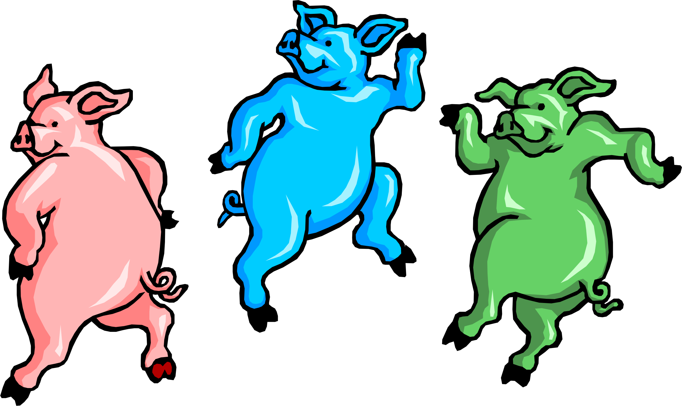 Big Image - Story Grammar Of The Three Little Pigs (2315x1379), Png Download