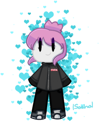 Roblox New Guest Girl Look Lsashal On Deviantart Transparent - Art (400x431), Png Download