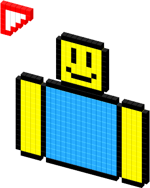 View Cursor On T-shirt - Roblox (330x418), Png Download