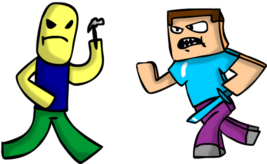 More Like Roblox Ussf By Mw3roblox123 - Roblox Logo Noob Waving (900x554), Png Download