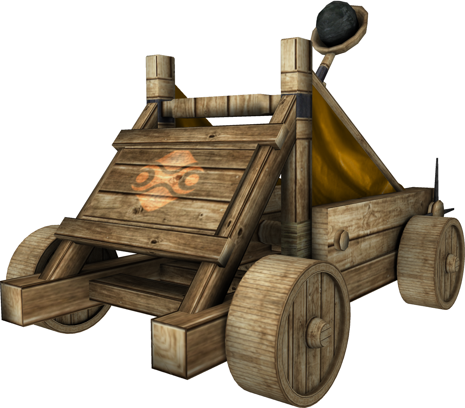 Gerudo Catapult - Catapult Png (1589x1393), Png Download