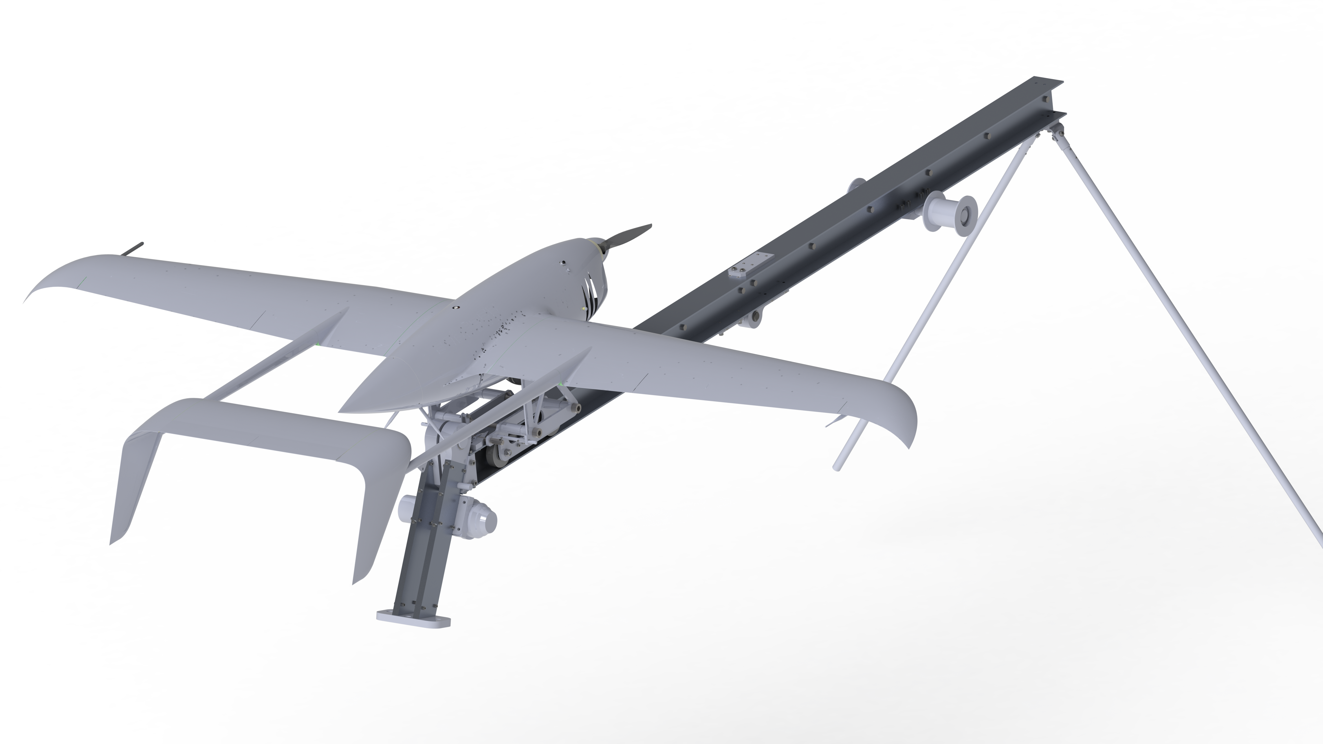 Raybird Catapult - General Atomics Mq-1 Predator (4570x2570), Png Download