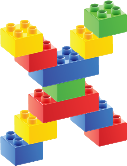 X Lego Duplo, Legos, Abc Games, Lego - Letter N In Lego (461x612), Png Download