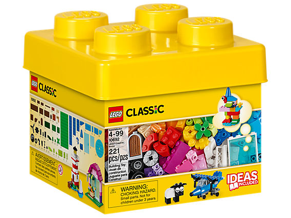 Lego® Creative Bricks - Lego 10692 Classic Creative Bricks (758x426), Png Download