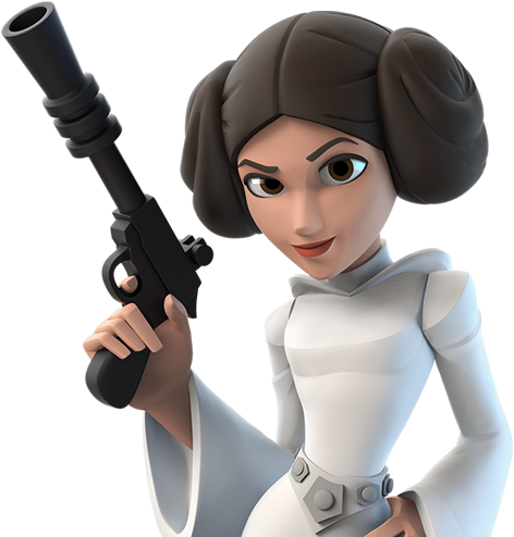 Leia - Leia Disney Infinity (528x500), Png Download
