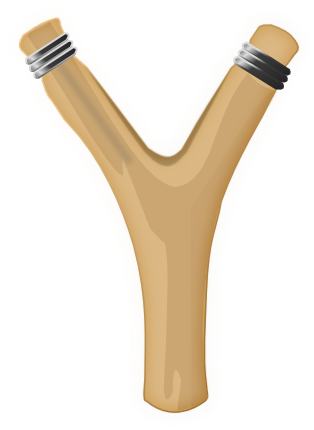 Frame Clip Art At Clip Art Library - Slingshot Clipart (336x593), Png Download