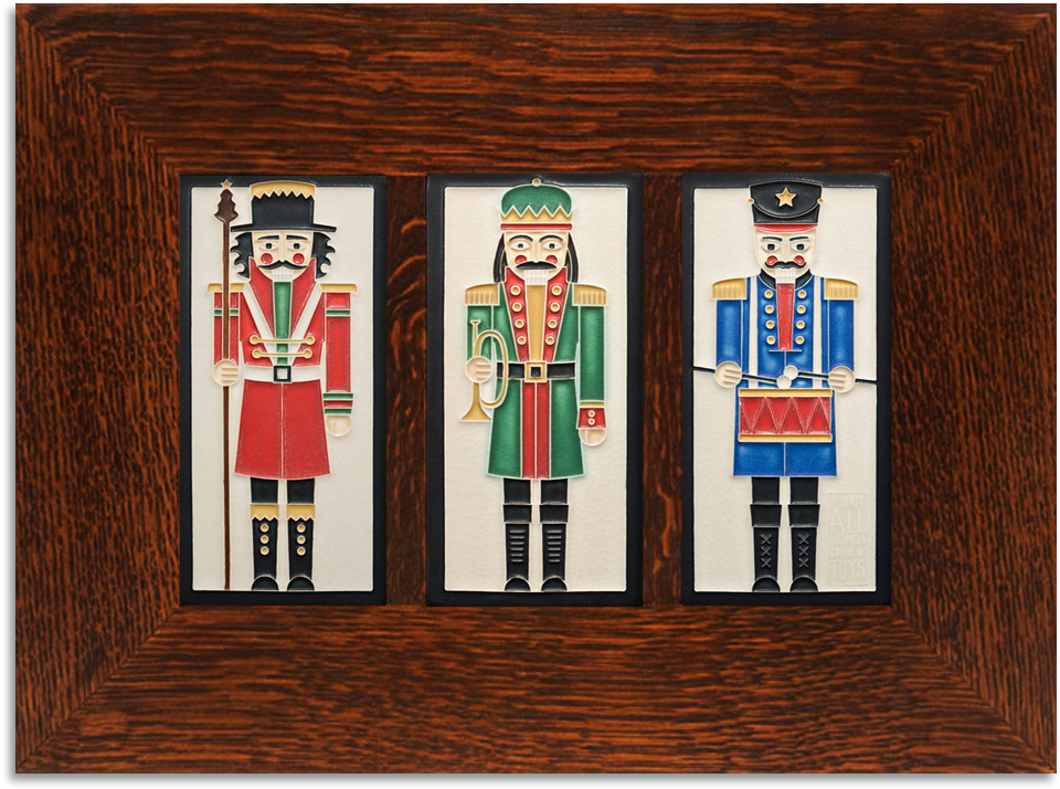 Nutcracker Framed Tile Set - Tile (1000x1000), Png Download