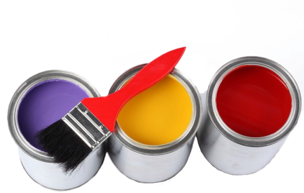 Affordable Painters Service Dubai - Pincel E Lata De Tinta (626x417), Png Download