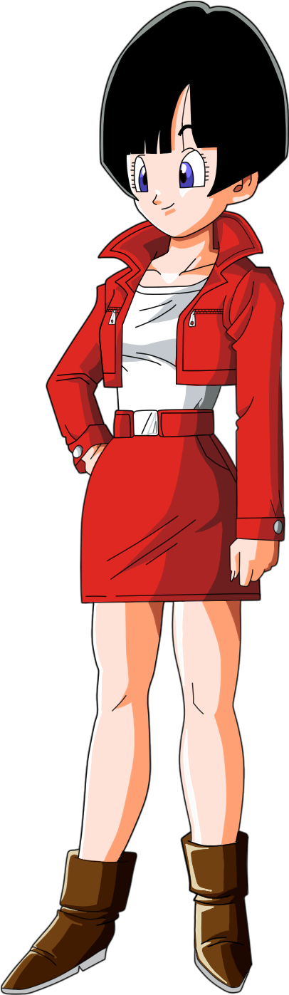 Videl-fin - Videl Gt Png (600x1396), Png Download